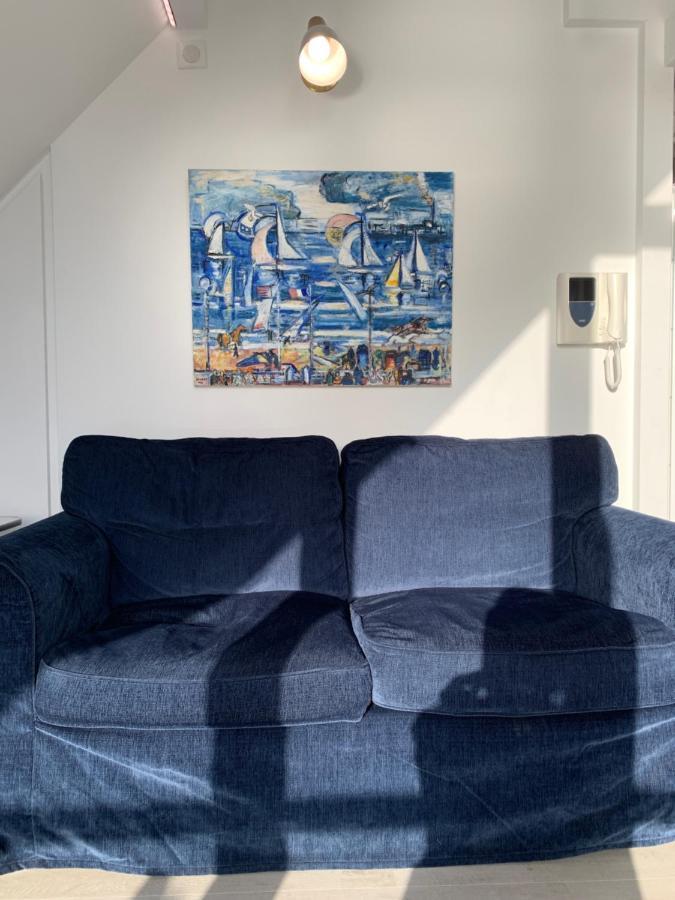 Blue Bay Studio Terrasse Deauville Luaran gambar